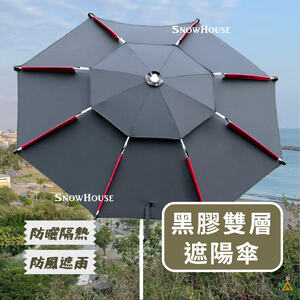 防風雙層遮陽傘 釣魚傘 戶外遮陽傘 可彎頭 反向傘 大雨傘 直傘 遮陽傘 陽傘 防風雨傘