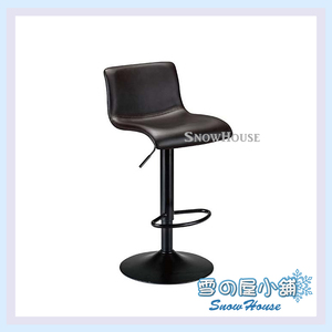 8024-4吧檯椅(黑色/黑色鐵件) 洽談椅 櫃台椅 造型椅 X711-11