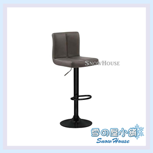 8024L吧檯椅 烤黑踏圈圓盤 黑 洽談椅 櫃台椅 造型椅 X711-12